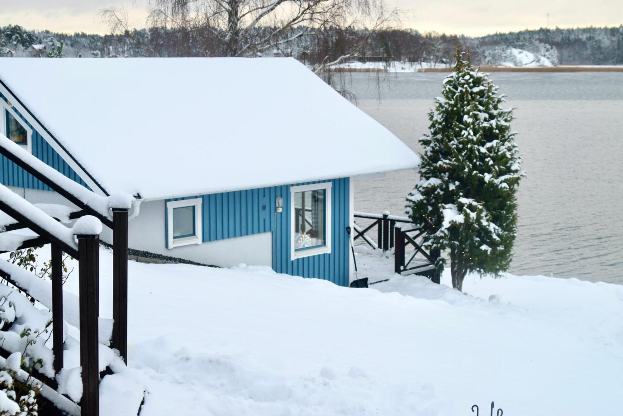 Sjoestuga/Gaesthus I Skaergarden. Åkersberga Exterior foto