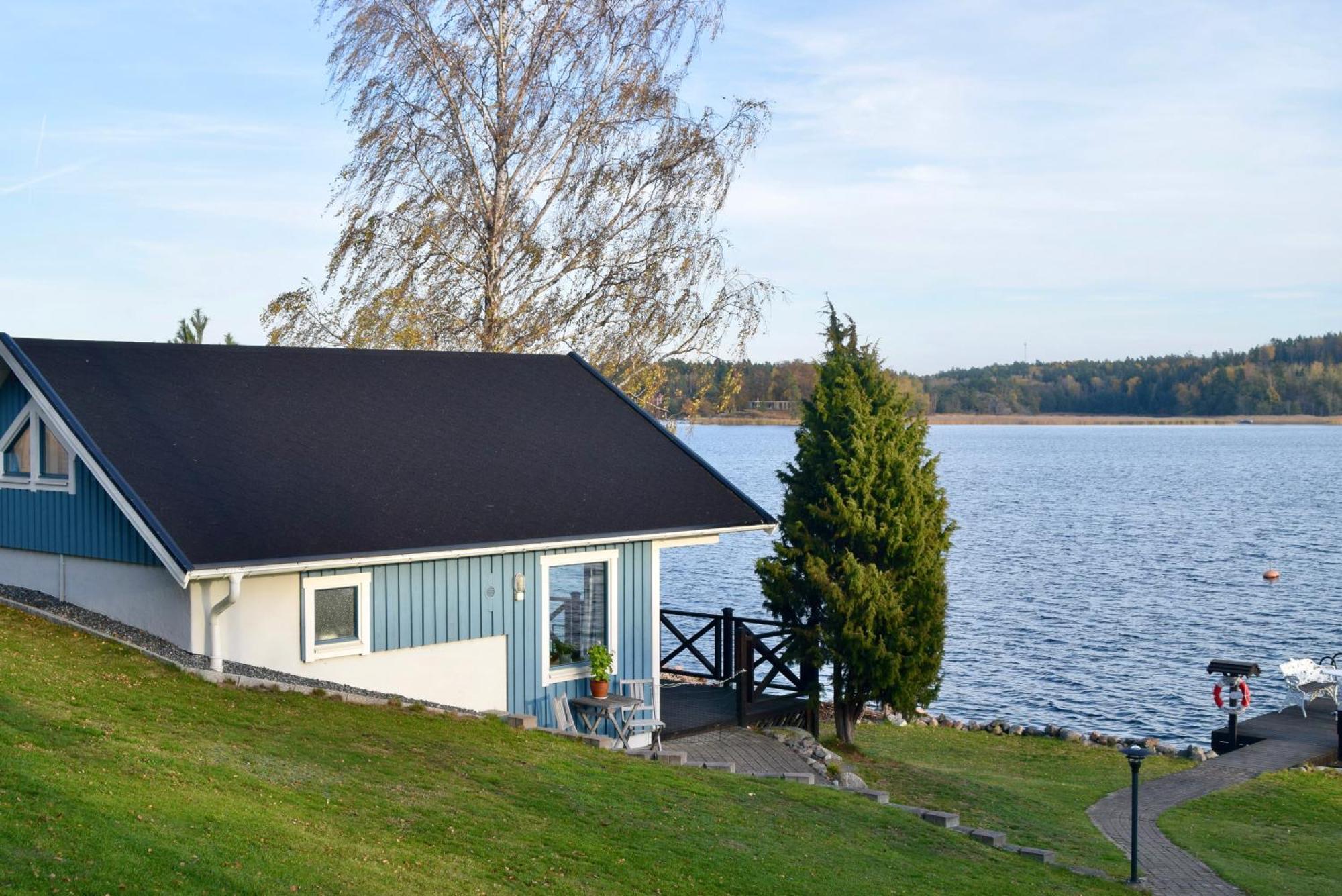 Sjoestuga/Gaesthus I Skaergarden. Åkersberga Exterior foto